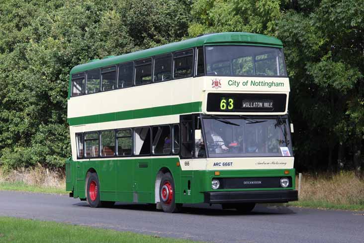 Nottingham Leyland Atlantean AN68 Northern Counties 666